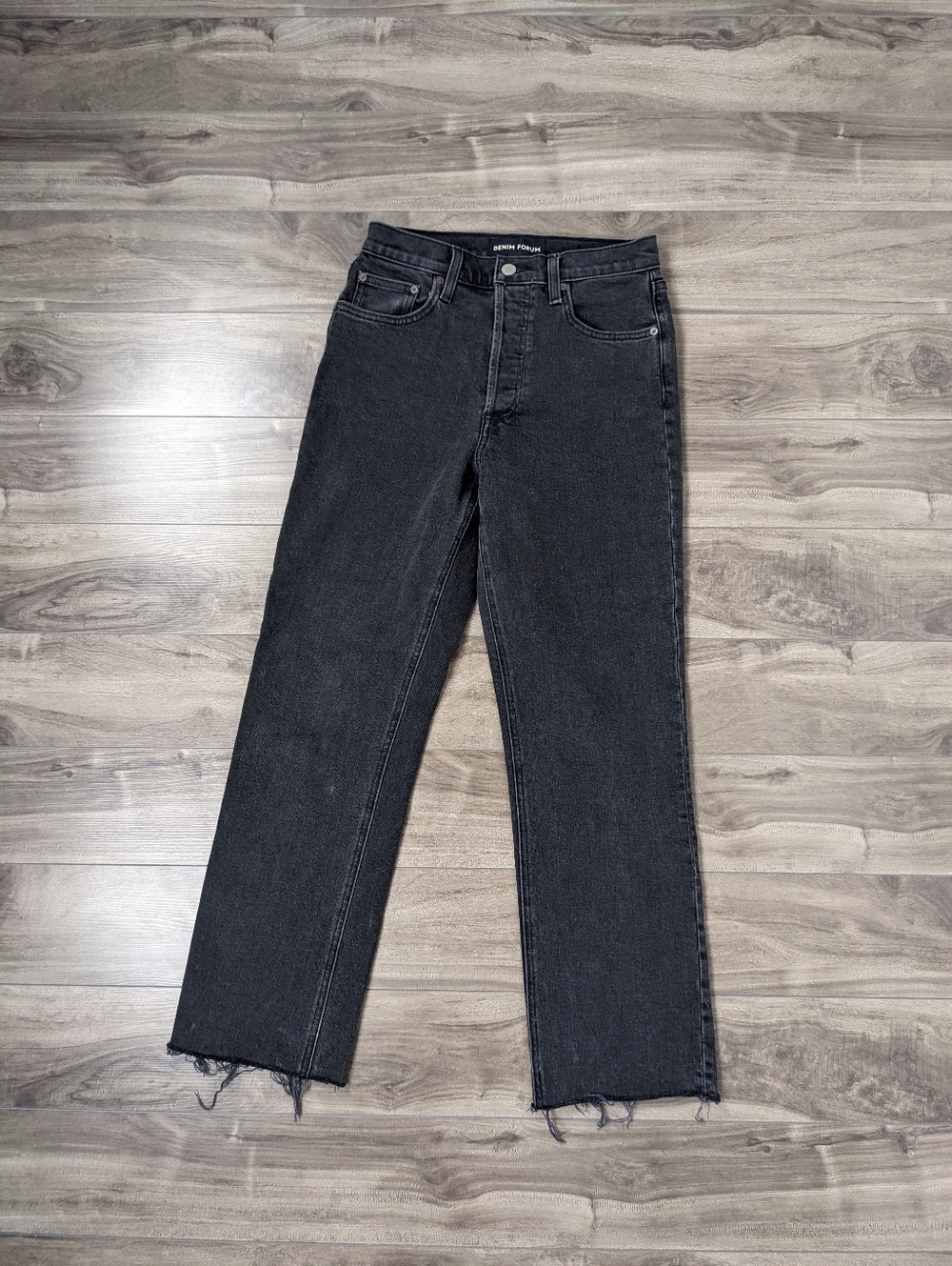 Aritzia Denim Forum Jeans Arlo High Rise Straight 28L Size 25